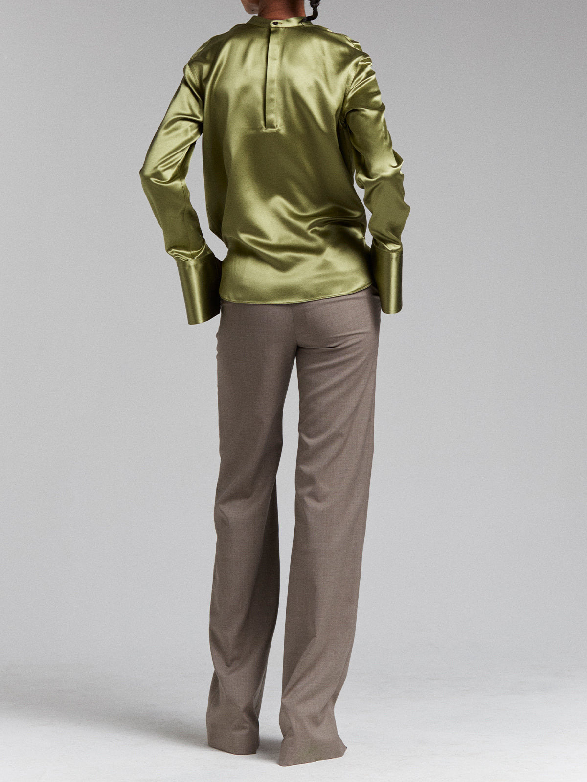 REVERSIBLE SHIRT IN JADE