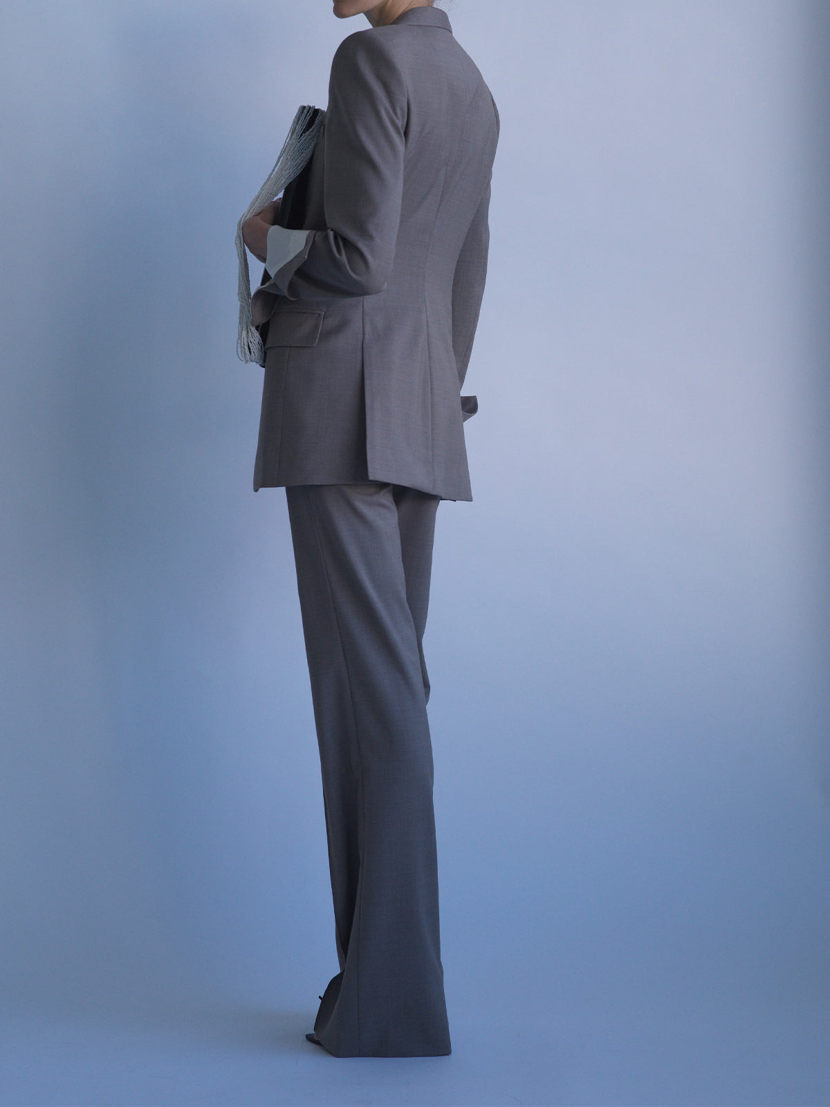 SLIM BLAZER IN FAWN